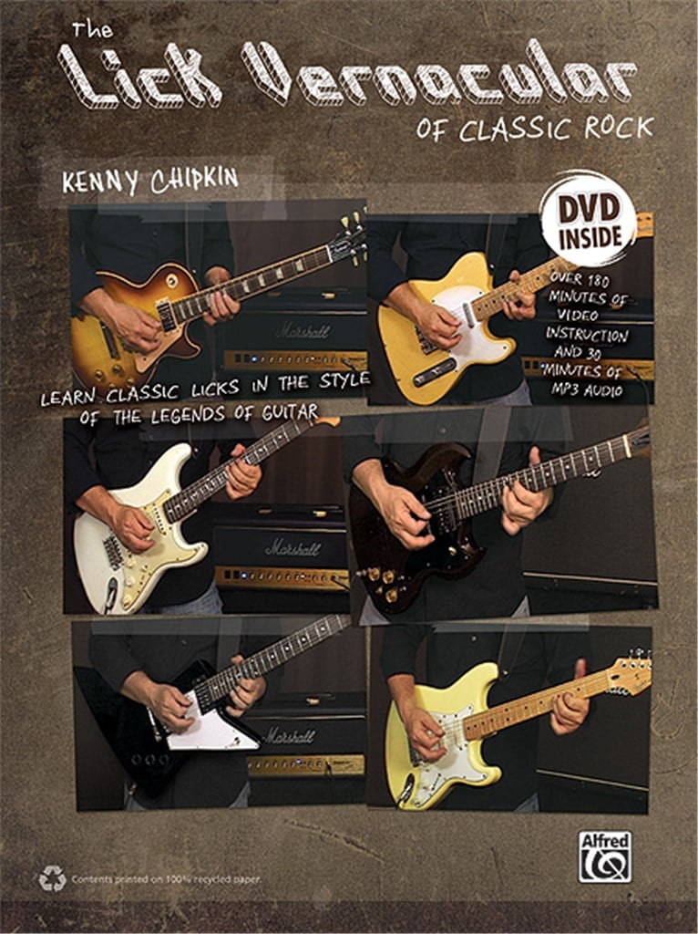 The Lick Vernacular of Classic Rock